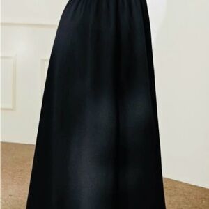 Elegant Black Maxi Skirt